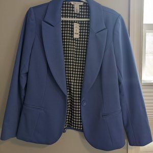 White House Black Market Knit Blazer Bellflower - NWT